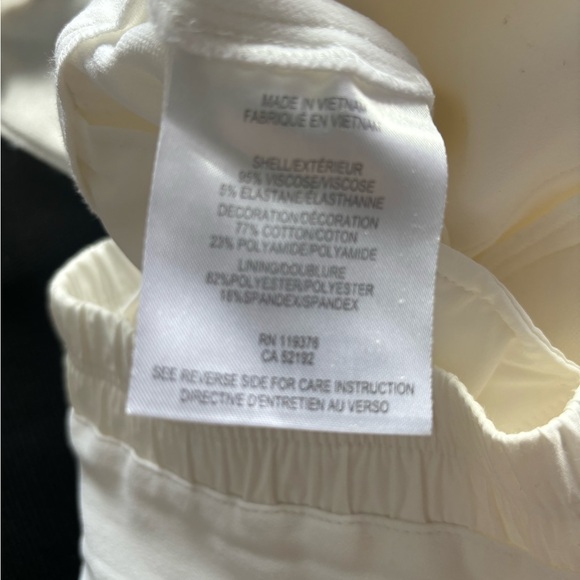 Helmut Lang Cropped Crepe Pants Size 00 - Picture 4 of 4